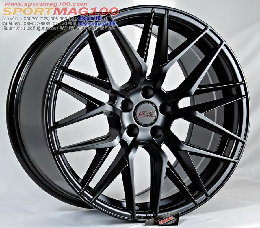 ล้อแม็กใหม่ SSW  Vorsteiner 348 5รู100 ดำด้าน 8.5-18นิ้ว