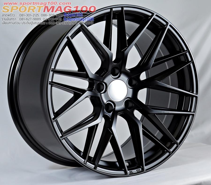 ล้อแม็กใหม่ Vorsteiner348 5รู120 ET35 ดำด้าน สำหรับซีรี่3 5ใหม่ 8.5-20นิ้ว