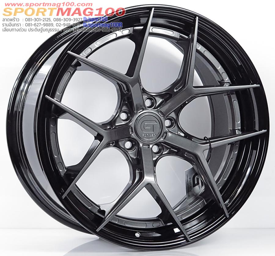 ล้อแม็ก ล้อแม็กแท้2ชิ้น G-Forged GF01 5รู112 สีDarkGM/GB ET40 F8.5 R9.5-20นิ้ว