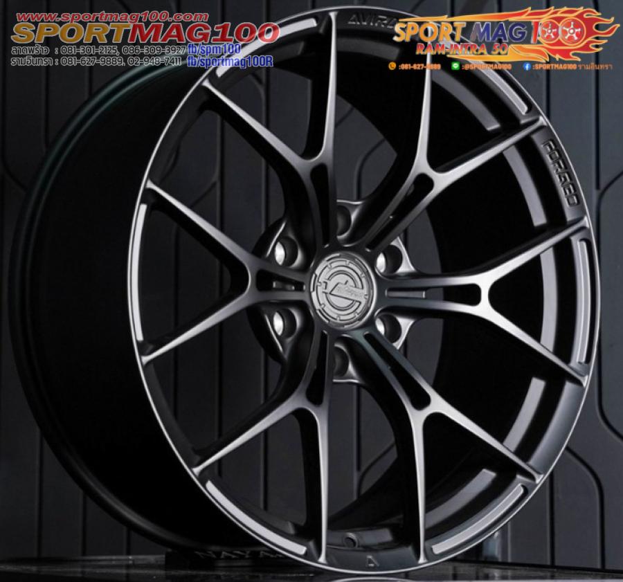ล้อแม็กใหม่ AVIRAX FORGED GL500 6รู139 ET15 ดำเงา 9-20นิ้ว