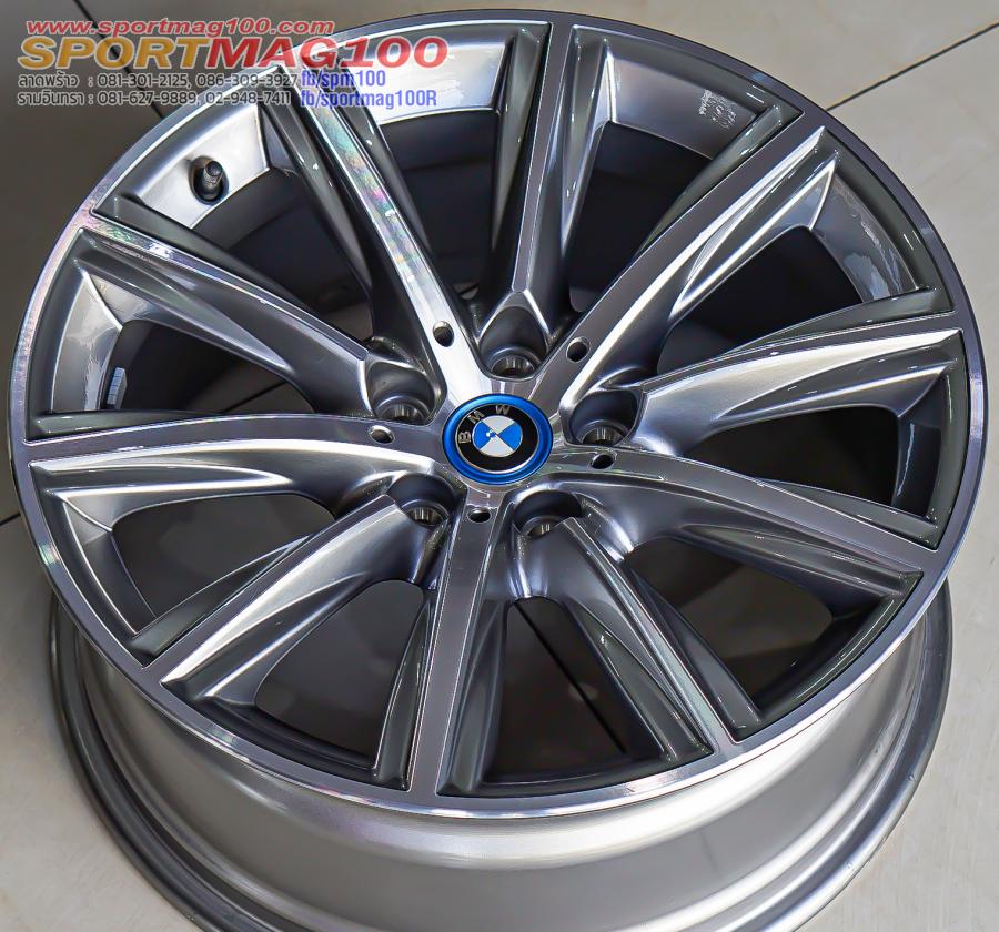 ล้อแม็กมือสองแท้ห้าง BMW M5 5รู112 ET30 กันเมทาลิก 8-18นิ้ว(รามอินทรา)