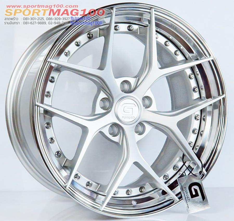 ล้อแม็กแท้2ชิ้น G-Forged GF03 5รู114 สีBrusSillmatt ET38-38 F8.5 9.5-18นิ้ว ล้อแม็กแท้2ชิ้น G-Forged GF03 5รู114 สีBrusSillmatt ET38-38 F8.5 9.5-18นิ้ว