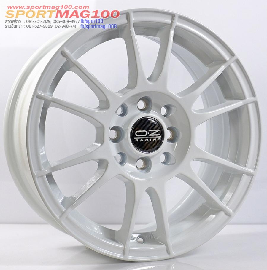 ล้อแม็กใหม่ Oz RD199 4รู100 สีขาว ET38 6.5-15นิ้ว ล้อแม็กใหม่ Oz RD199 4รู100 สีขาว ET38 6.5-15นิ้ว