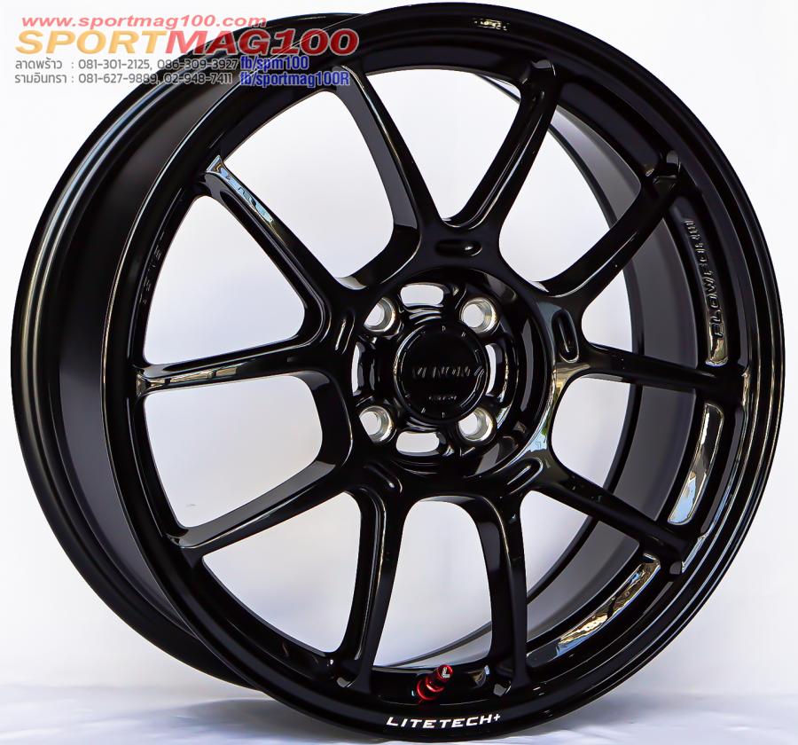 ล้อแม็ก FlowForming Lenso V1N LITETECH+ ขอบ16นิ้ว 4รู100 Offset35 ดำเงา กว้าง 7นิ้ว (6.04 กิโล) ล้อแม็ก FlowForming Lenso V1N LITETECH+ ขอบ16นิ้ว 4รู100 Offset35 ดำเงา กว้าง 7นิ้ว (6.04 กิโล)
