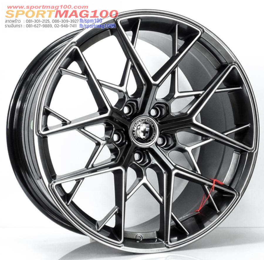 ล้อแม็กใหม่เบา MGW HRE Flowforming 5รู112 ไฮเปอร์แบล็ค Offset35-38 กว้างF8.5 R9.5 ขอบ19 ล้อแม็กใหม่เบา MGW HRE Flowforming 5รู112 ไฮเปอร์แบล็ค Offset35-38 กว้างF8.5 R9.5 ขอบ19