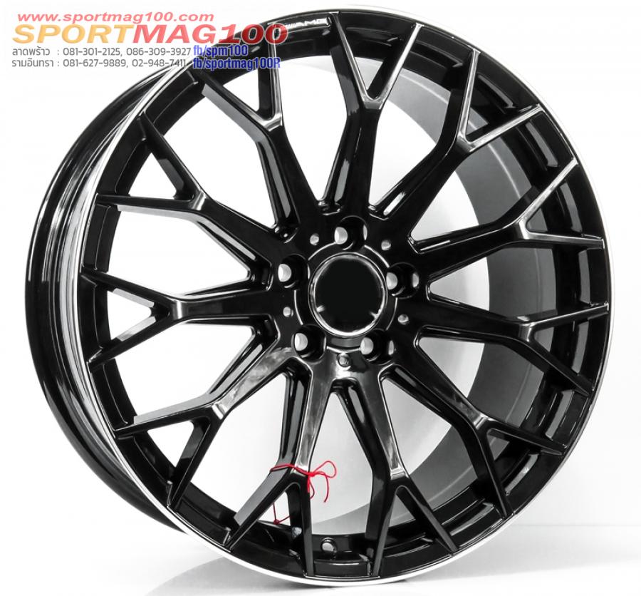 ล้อแม็กใหม่เบา FlowForming Edition GT 5รู112 ดำเงา Offset35-38 กว้าง F8.5 R9.5 ขอบ19 ล้อแม็กใหม่เบา FlowForming Edition GT 5รู112 ดำเงา Offset35-38 กว้าง F8.5 R9.5 ขอบ19