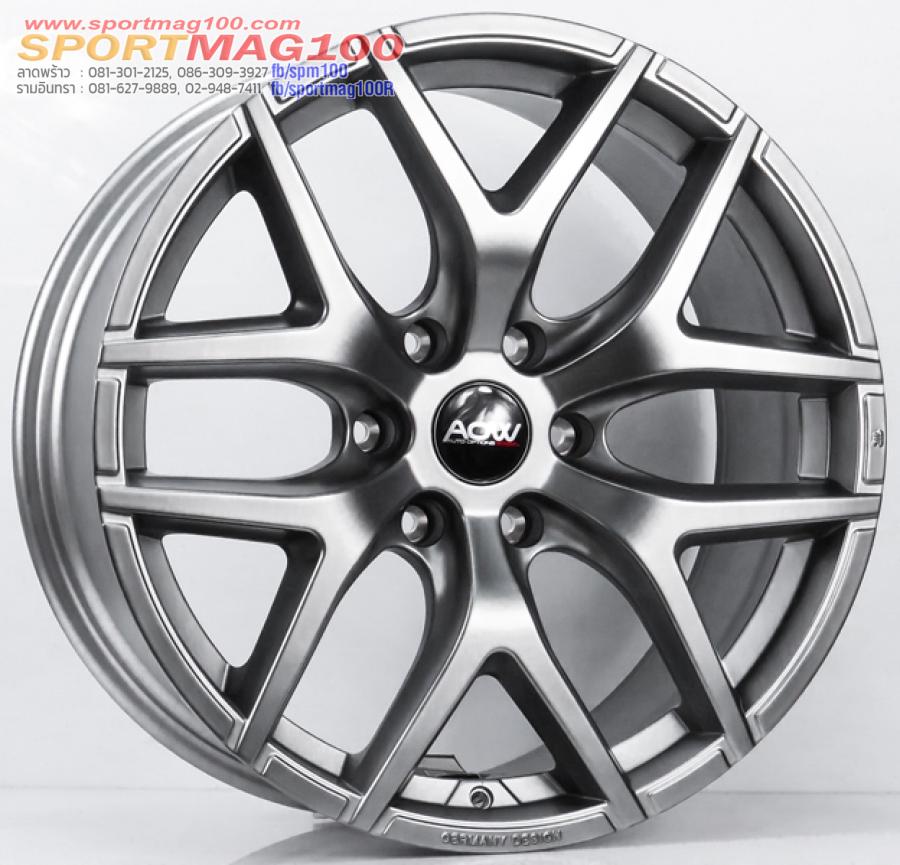 ล้อแม็กซ์ FlowForming AOW18 สีแพลตตินั่มซิลเวอร์ 6รู139 Offset20 กว้าง 9นิิ้ว ขอบ 20นิ้ว ล้อแม็กซ์ FlowForming AOW18 สีแพลตตินั่มซิลเวอร์ 6รู139 Offset20 กว้าง 9นิิ้ว ขอบ 20นิ้ว