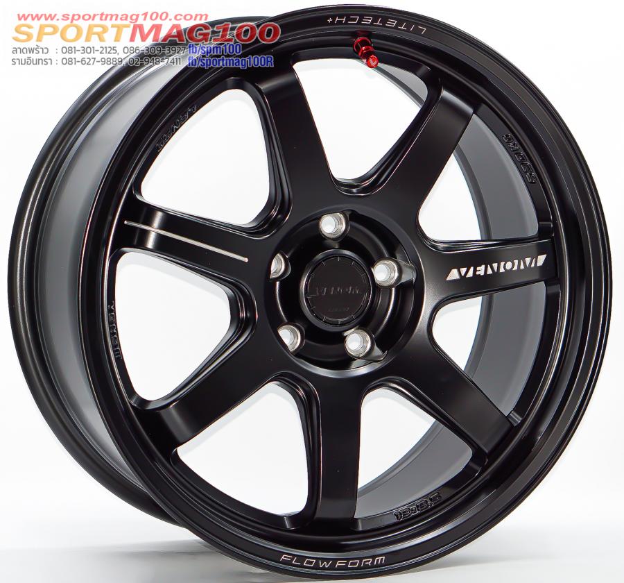 ล้อแม็ก FlowForming Lenso VT7 LITETECH+ ขอบ 18นิ้ว 5รู114 ดำด้าน ET35 กว้าง 8.5นิ้ว