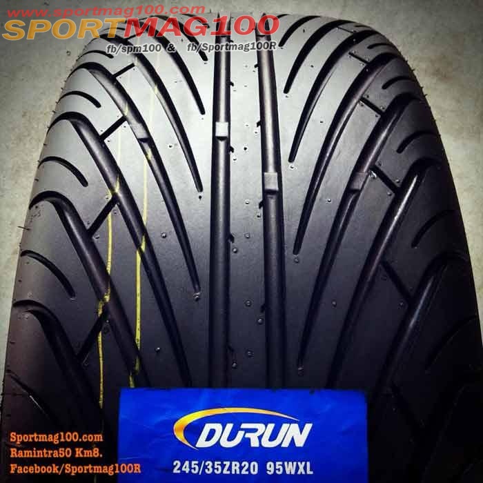 ล้อแม็ก DURUN Tyres Sport-One ยางสปอร์ตคุณภาพสูง ราคาเบาๆ