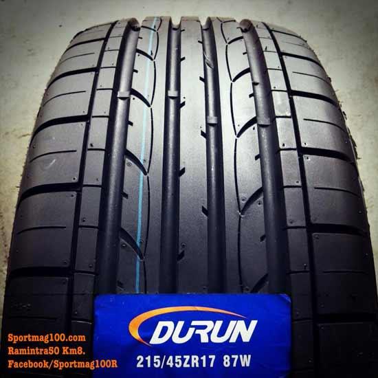 ล้อแม็ก DURUN Tyres A-One Sport ดอกละเอียด เงียบนุ่ม ราคาเบาๆ	