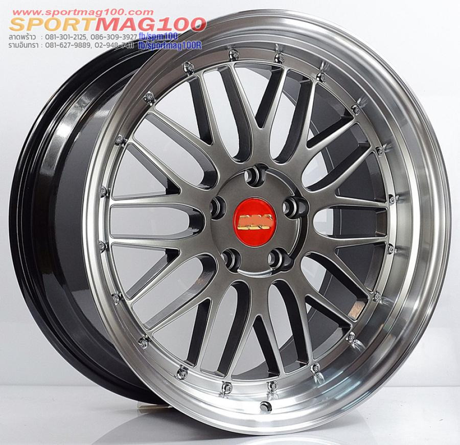 แม็กซ์ใหม่ BBS LM 5รู114/112 ET35 ไฮเปอร์แบล็ค F8 R9-18นิ้ว