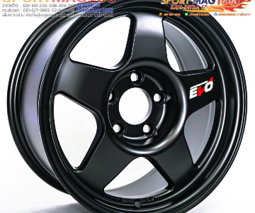 ล้อแม็กใหม่ Kspeed EVO 5รู114 ET20 สีดำด้าน 8-16นิ้ว(สำหรับ SUV แต่ง4x4) 