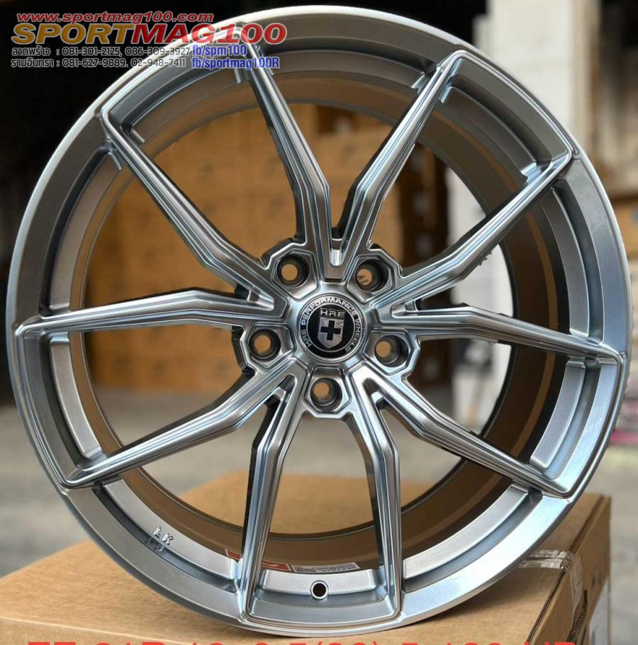 ล้อแม็กใหม่ FlowForming FF21R 5รู120 ET35-38 ไฮเปอร์ F8.5 R9.5-19นิ้ว