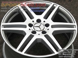 ล้อแม็กมือสองแท้ AMG 5รู112 ซิลเวอร์หน้าเงา F8 R8.5-18นิ้ว(ลาดพร้าว)