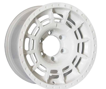 ล้อแม็กใหม่ APEX 4X4 6รู139 ET0 สีขาว 8-17นิ้ว