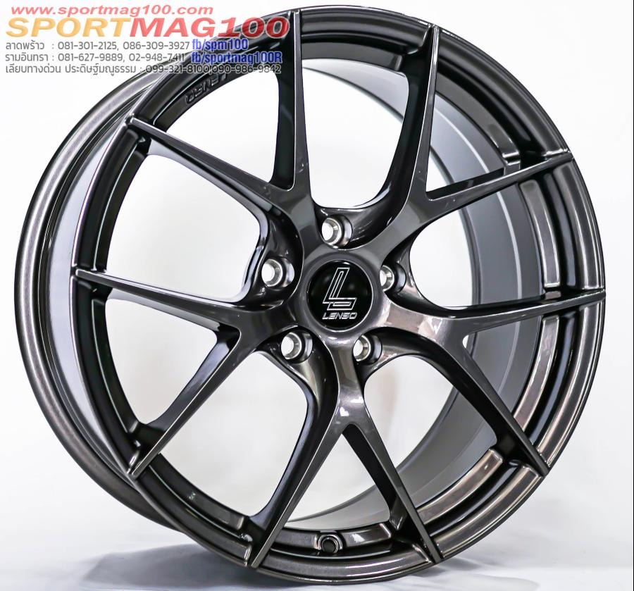 ล้อแม็กใหม่ Lenso JagerDyna JAD 5รู114 ET35 ไฮเปอร์ดาร์ค 8.5-18นิ้ว