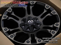  แม็กใหม่ USA FUEL VAPOR 5รู150 ET35 ดำแลคชา สำหรับLandCruiser 9-20นิ้ว