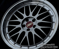  แม็กซ์ใหม่ลาย BBS LM 5รู100 ET35 ไฮเปอร์แบล็คขอบกระจก 8-18นิ้ว 