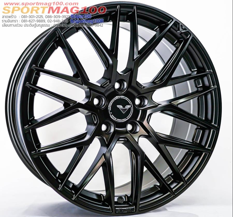 ล้อแม็กใหม่ MGW Vorsteiner 5รู114 ET38 ดำด้าน 8.5 -18นิ้ว