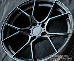  แม็กซ์ใหม่ FlowForming Stange Aow16 5รู112 ET35 กันแลคดำ เบาพิเศษ F8.5 R9.5-18นิ้ว 