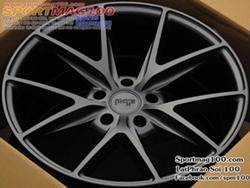  แม็กซ์ใหม่ USA NICHE Misano 5รู112 สีGrey ET38-40 F9 R10 -20นิ้ว