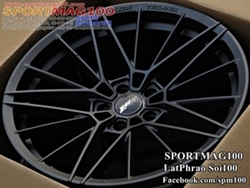  แม็กซ์ใหม่เบาพิเศษ USA 305Forged FT115 5รู112 ET25-40 ดำหน้าเงา F8.5 R9.5-19นิ้ว