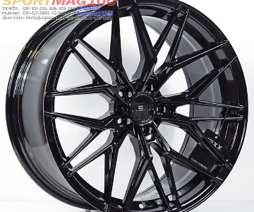 ล้อแม็กใหม่เบา FlowForming NEXX XX03 5รู100 ET35 ดำแวว 8.5-18นิ้ว(สำหรับ Beetle ตัวแรก)