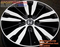 ล้อแม็กซ์มือสอง New Honda Jazz 4รู100 กันเมทาลิกหน้าเงา 6-16นิ้ว(ลาดพร้าว)