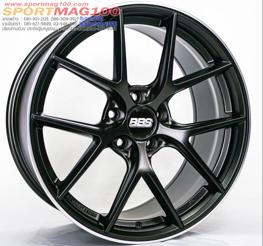 ล้อแม็ก CIR ขอบ19นิ้ว FlowForming 5รู114 ET40-42 ดำด้าน กว้างF8.5 R9.5นิ้ว