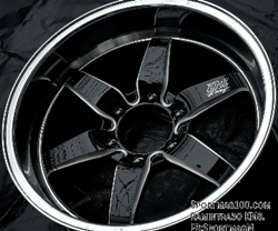 ล้อแม็กใหม่ Lenso D1 Racing 6รู139 ET25-30 ดำมิลลิ่ง  F9.5 R10.5-18นิ้ว 