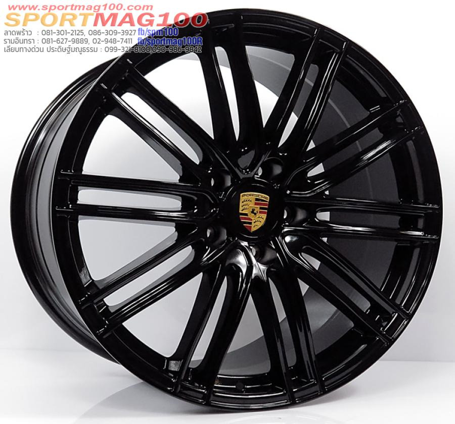 แม็กซ์ใหม่ Porsche1350 สีดำเงา F9.5 R11-21นิ้ว