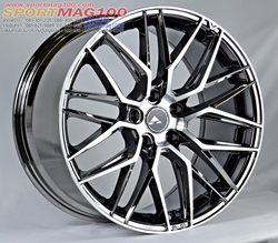 แม็กซ์ใหม่ MGW Vorsteiner 5รู112 ET38 แบล็คโคม 8.5 -19นิ้ว