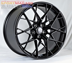 ล้อแม็กใหม่เบา Flowforming FF01 5รู112 ET35-38 ดำด้าน F8.5 R9.5-19นิ้ว