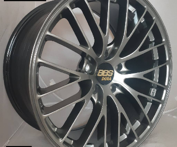 ล้อแม็กใหม่ลาย BBS XY27 5รู112/114 ET35 ไฮเปอร์แบล็ค 8.5-18นิ้ว 