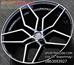 ล้อแม็กมือสอง Dcenti Racing 5รู114 ดำหน้าเงา F8 R9-18นิ้ว(ลาดพร้าว)