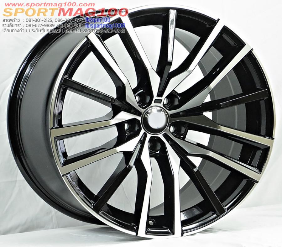 ล้อแม็กใหม่ลายชุดแต่งสุดเบา Forged New Mseries 5รู120 ดำหน้าเงา ET40-37 F10 R11 -20นิ้ว