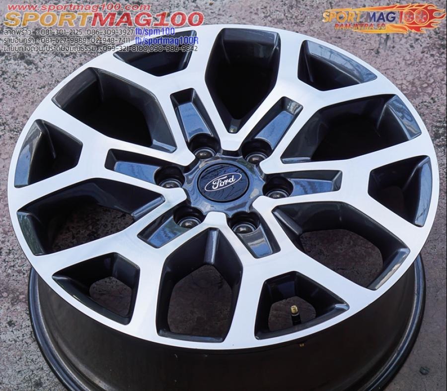 ล้อแม็กมือสอง Ford Everest 6รู139 กันหน้าเงา 8-20นิ้ว(ลาดพร้าว-รามอินทรา)