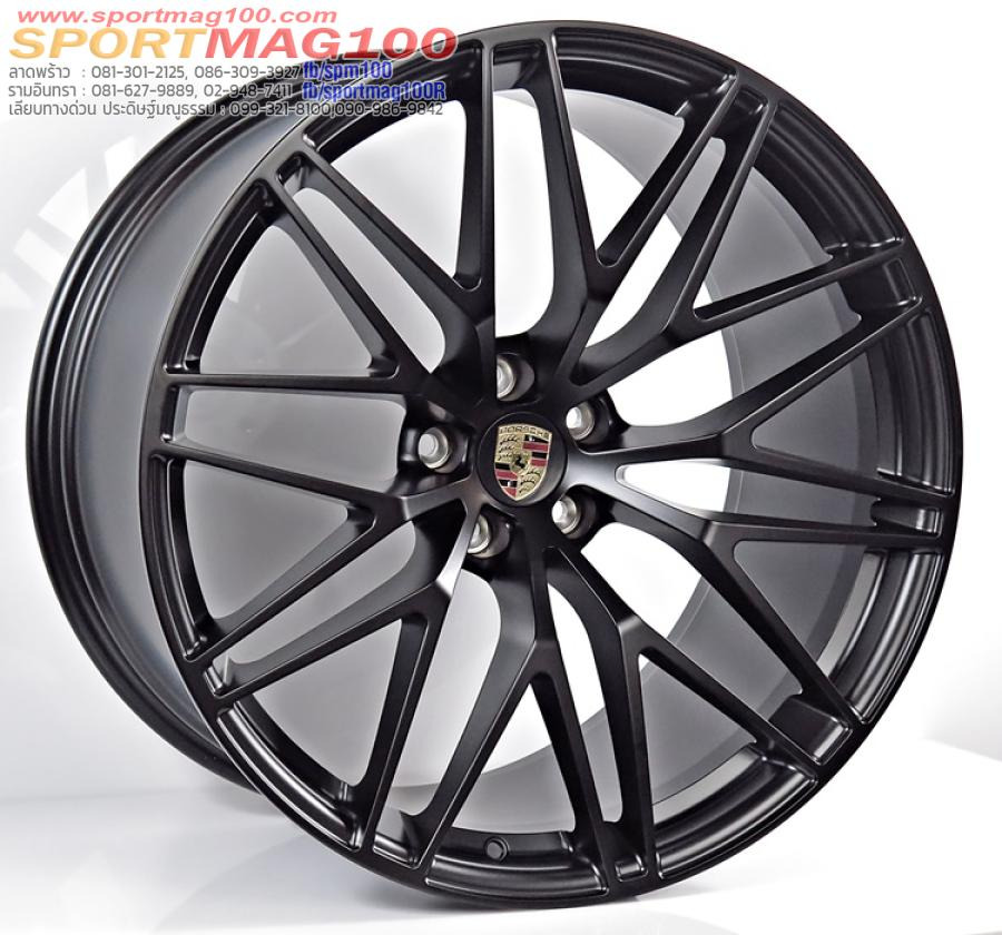 ล้อแม็กเบาสุดFORGED Porshe D2156 5รู112 ดำด้าน  ET26-19 F9.5 R11-21นิ้ว