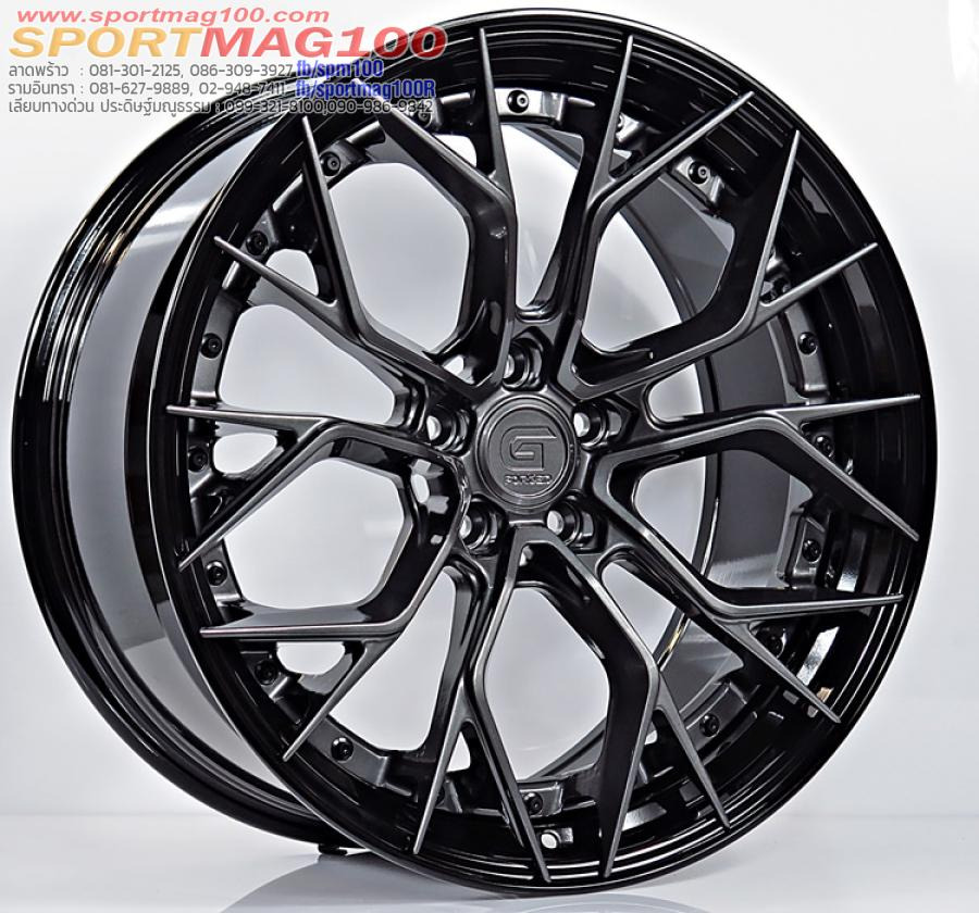 ล้อแม็กแท้2ชิ้น G-Forged GF09 5รู120 สีDarkGMmattGB ET35 8.5-20นิ้ว