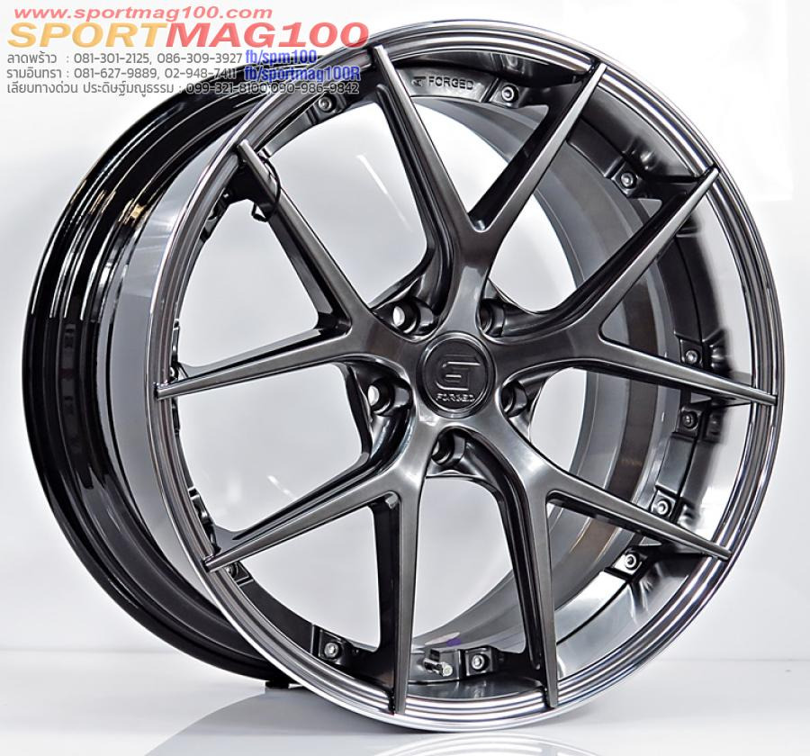 ล้อแม็กแท้2ชิ้น G-Forged GF08 5รู120 ไฮเปอร์ขอบเงา ET35 8.5-20นิ้ว