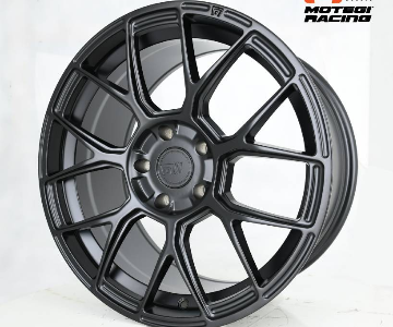 ล้อแม็กใหม่ USA Motegi Racing MR147 5รู114 ET42-35 ดำด้าน F8.5 R9.5-18นิ้ว 