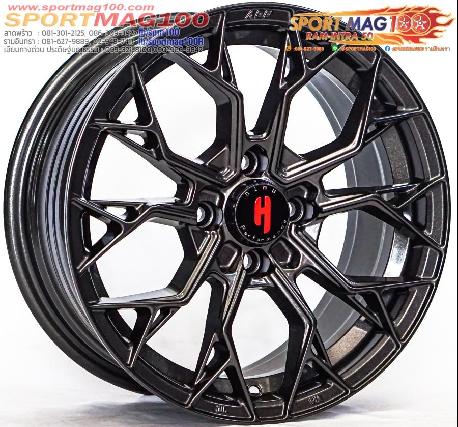 ล้อแม็กใหม่เบา FlowForming VF3 4รู100 ET35 สีกัน 7-15นิ้ว 