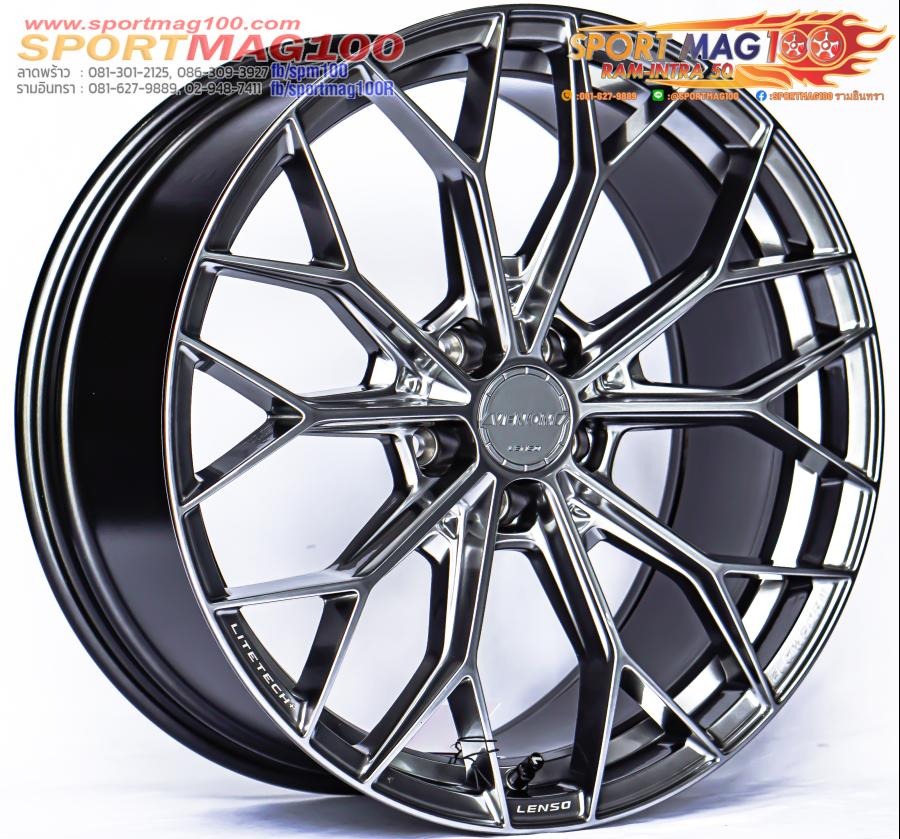 ล้อแม็กใหม่ FlowForming Lenso VENOM VNA LITETECH+ 5รู114 ET35 ไฮเปอร์แบล็ค 9-20นิ้ว