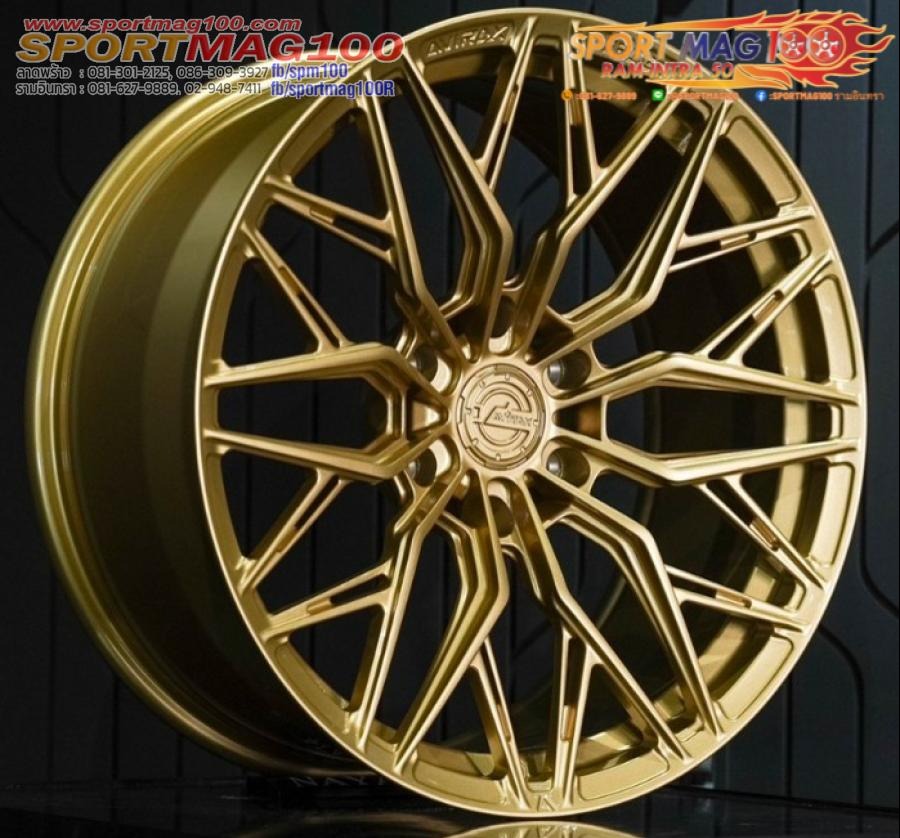 ล้อแม็กใหม่ AVIRAX FORGED GL502 6รู139 ET15 ทอง 9-20นิ้ว