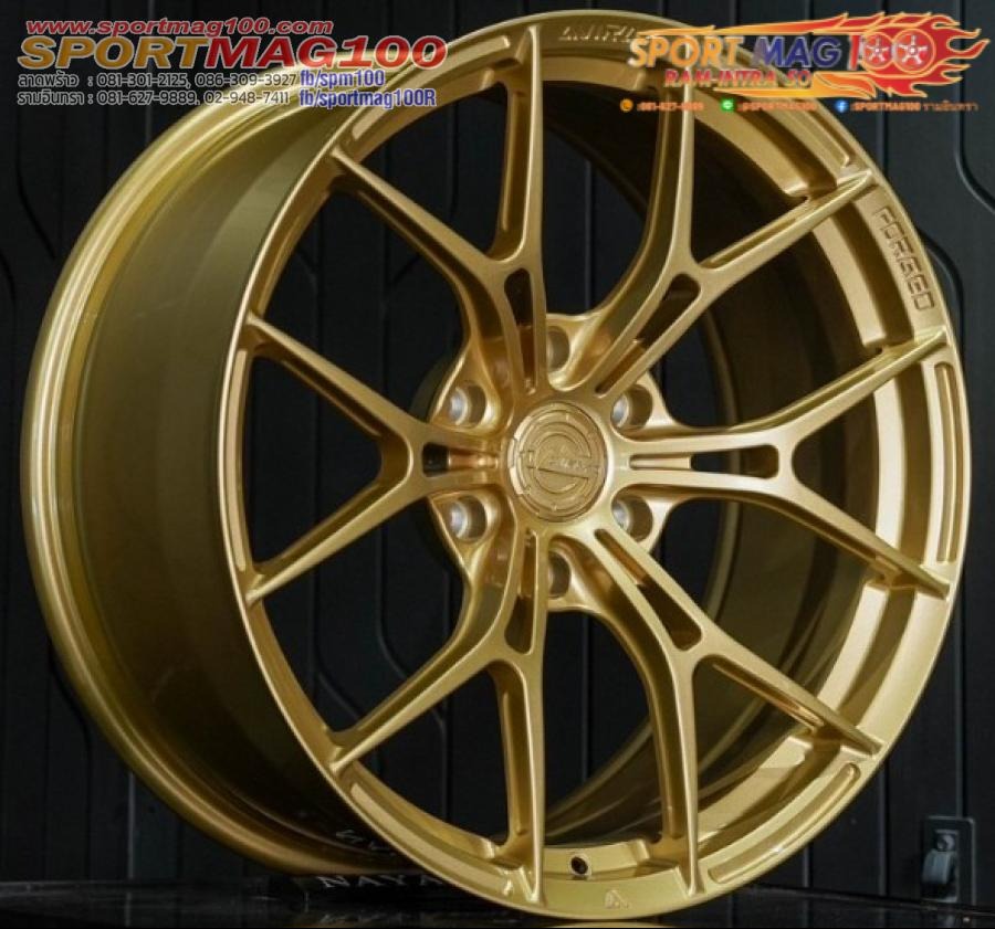 ล้อแม็กใหม่ AVIRAX FORGED GL500 6รู139 ET15 ทอง 9-20นิ้ว