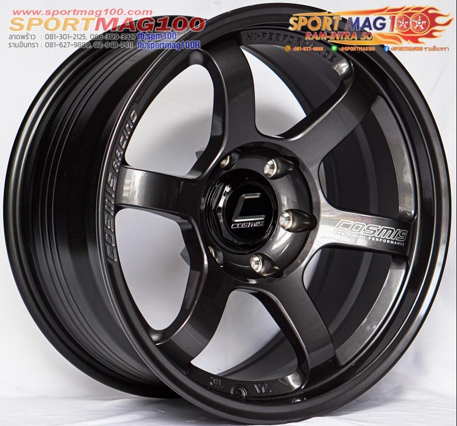 ล้อแม็กใหม่ FlowForming Cosmis RG-06SN 6รู139 ET0 กันเงา 9-18นิ้ว