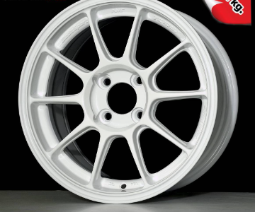ล้อแม็กใหม่เบา AOW TC105X 4รู100 ET35 สีขาว 7-15นิ้ว