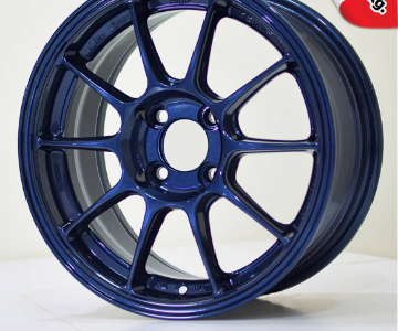 ล้อแม็กใหม่เบา AOW TC105X 4รู100 ET35 สีน้ำเงิน 7-15นิ้ว