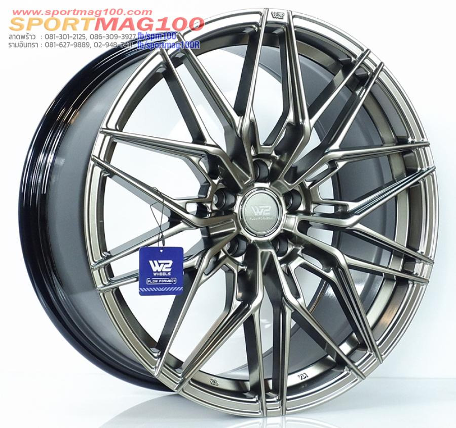 ล้อแม็กใหม่เบา Flowforming WFF-D 5รู112 สีCrystalGM 9-20นิ้ว