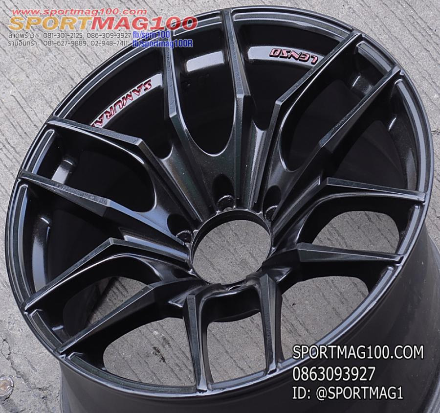 ล้อแม็กมือสอง LENSO Samurai 6รู139 ดำด้าน 9.5-20นิ้ว(ลาดพร้าว)